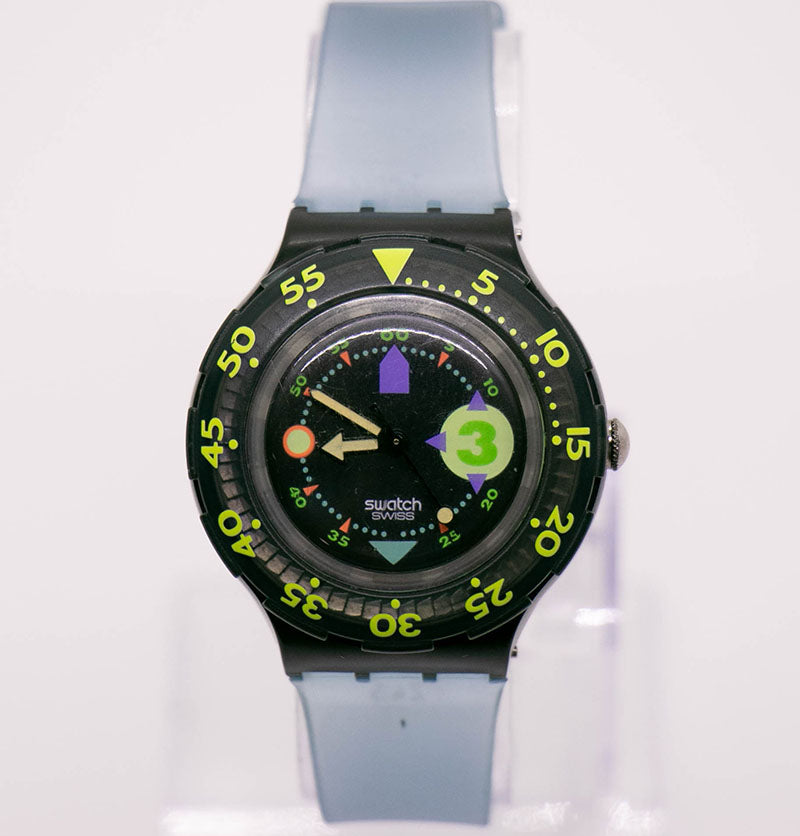 1991 Swatch Scuba CAPTAIN NEMO SDB101 Watch | Scuba 200 Swatch ...