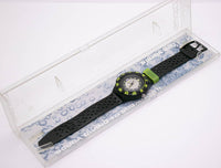 Swatch Scuba BLACK WAVE SDB102 Watch | 1991 Black Scuba 200 Swatch