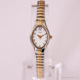 Vintage Pulsar 1N01-X203 Watch | Two-tone Oval Watch for Women