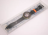 Swatch Scuba Tech Diving SDK110 montre | Noir et orange Swatch Scuba