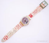 1997 Swatch GK255 Sesterce Watch | Col tempo ci fidiamo vintage Swatch Guadare