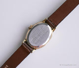 Vintage elegant Timex Uhr für Damen | Gold-Ton Timex Quarz Uhr