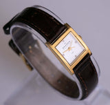 Jahrgang Skagen 528SGLD8A Gold-Tone Uhr Für Frauenquadratschiff