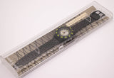 1991 Vintage Swatch Scuba Black Wave SDB102 reloj | Buceo negro swatch