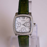 Vintage Skagen 558SSLG4 Multi-dial Watch for Women with Gemstones