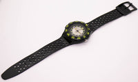 1991 vintage Swatch Scuba Black Wave SDB102 montre | Sous-marine noire swatch