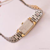Vintage Pulsar V220-5380 R0 Watch | Ladies Rectangular Gold-tone Watch