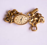 Gold-Tone Luxury Glashutte Mechanical Watch | 17 Rubis Vintage Watch
