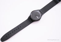Antiguo Swatch Ventana blanca GB711 reloj | Raro 1988 Swatch Caballero reloj