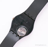 Ancien Swatch Fenêtre blanche GB711 montre | Rare 1988 Swatch Gant montre