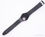 Ancien Swatch Fenêtre blanche GB711 montre | Rare 1988 Swatch Gant montre