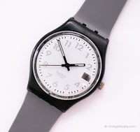 كلاسيكي Swatch GB413 إصلاح الساعة | الرجعية 90s الحد الأدنى Swatch ساعة جنت