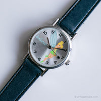 Tono plateado vintage Tinker Bell reloj para ella | Retro Disney reloj