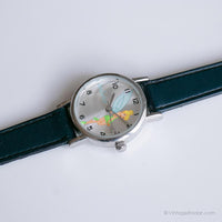 Vintage Silver-tone Tinker Bell Watch for Her | Retro Disney Watch