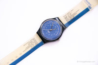 1990 Swatch GB131 العطاء أيضا مشاهدة | الأزرق التسعينات Swatch ساعة جنت