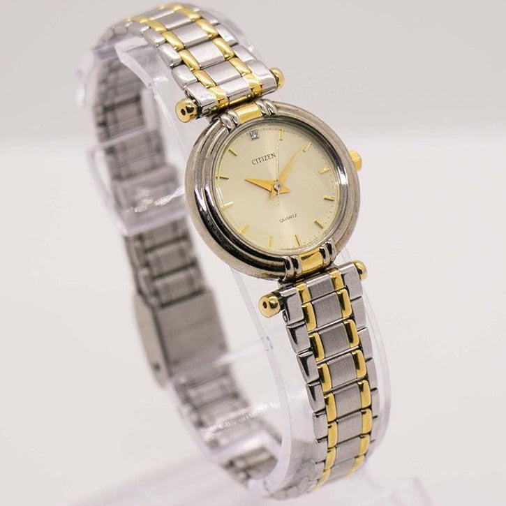 Vintage Citizen 6031-G10410 KA Two Tone Quartz Watch for 
