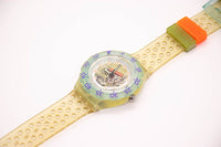 1991 Vintage Swatch Scuba Jelly Bubble SDK104 reloj con caja original