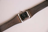 Rectangular Silver-tone Skagen Denmark Steel Watch for Women Vintage