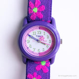 Jahrgang Timex Blumen Uhr für Mädchen | Timex Kinder Uhr