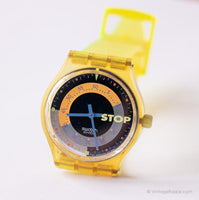 1991 Swatch SSK100 Coffee Break Watch | Swatch Inizia Stop Watch