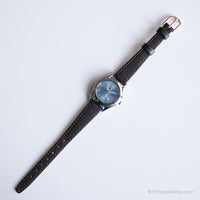 Cadran bleu vintage Tinker Bell montre | Disney Bracelet Seiko