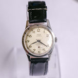 Vintage Stainless Steel Pax Mechanical Watch | Ancre 15 Rubis Movement