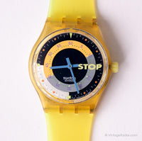 1991 Swatch SSK100 COFFEE BREAK Watch | Swatch Start Stop Watch