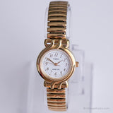 Vintage elegant Timex Uhr | Gold-Ton Timex Uhr für Damen