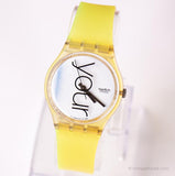 1995 Swatch Gent GK227 DEFINE Watch | Rari anni '90 Swatch Orologi