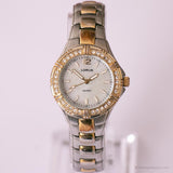 Vintage Lorus Luxury Watch | Pearl Dial Two-tone Dress Watch for Her