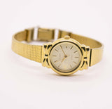 Rare Gold-Tone Vintage Citizen 5931-F90885 Y Watch for Women - Small Wrist