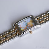 Vintage dos tonos Disney reloj para ella | Elegante Tinker Bell reloj