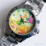 Tono plateado vintage Tinker Bell reloj | Acero inoxidable reloj para ella