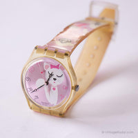 2007 Swatch Dulce Cat GE208 Watch | Pink Swatch Watch