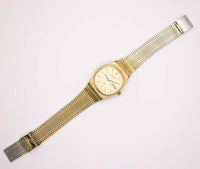 Vintage de tono de oro Citizen 7103-714501 Y reloj | Retro Citizen Relojes