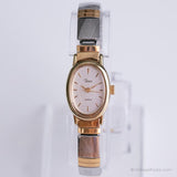 Vintage bicolore Timex montre | Bureau montre pour femme