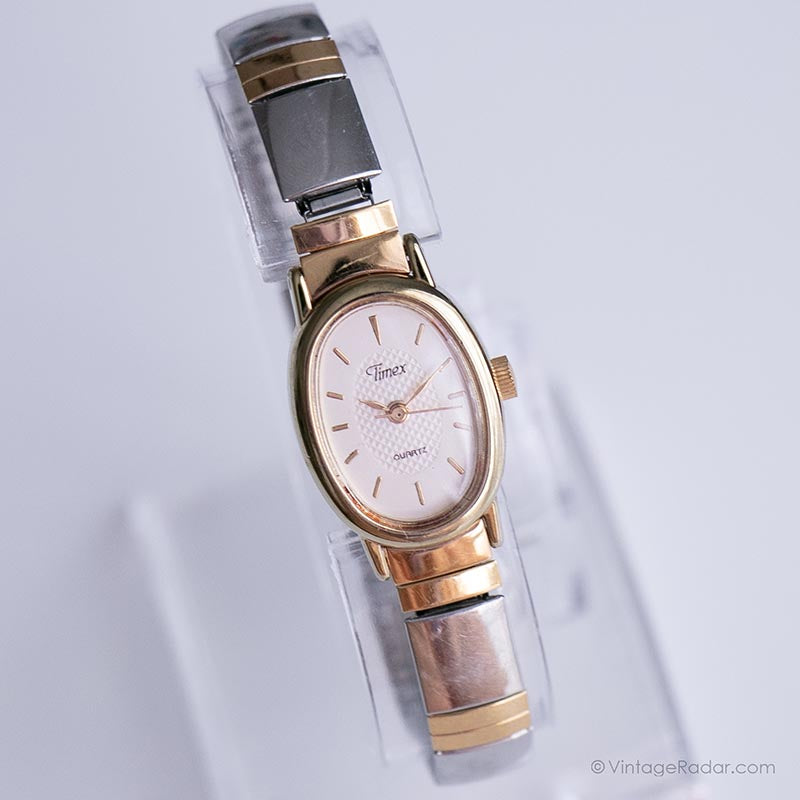 Vintage Two-tone Timex Watch | Office Watch for Women  display picture 2