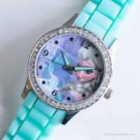 Elsa élégante montre par Disney | Montre-bracelet congelée d'occasion