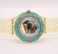 Vintage Swatch Scuba JELLY BUBBLE SDK104 Watch | 90s Scuba Swatch
