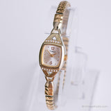 Vintage Timex Dress Watch | Gold-tone Elegant Watch for Ladies
