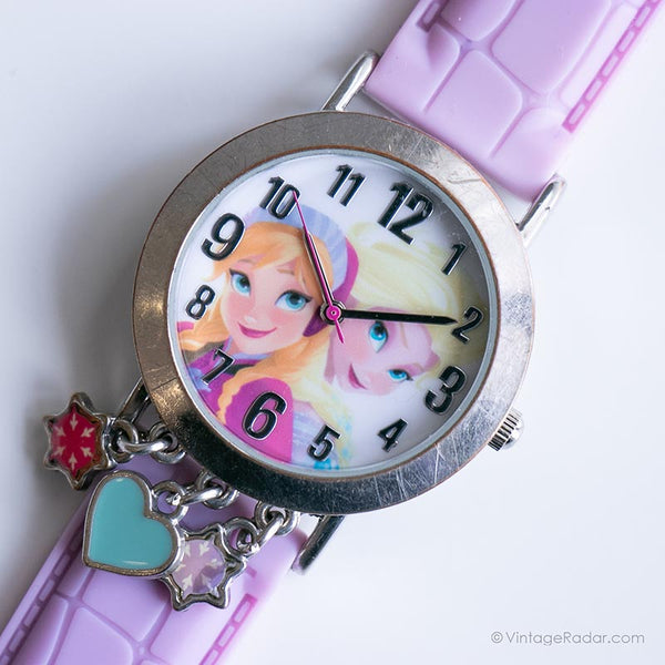 Digital Watch Elsa And Anna Watches Buy Disney Kids Purple Frozen