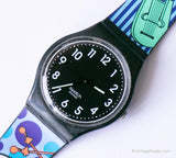 2009 Swatch BLACK SUIT GB247 Watch | Black Swatch Watches