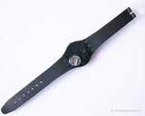 2009 Swatch Costume noir gb247 montre | Le noir Swatch Montres