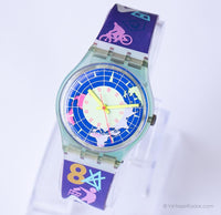 1991 Swatch GN121 Nordpol Uhr | Selten Swatch Uhr 90er Jahre