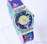 1991 Swatch Pole nord GN121 montre | Rare Swatch montre 90