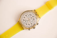 Seltener Jahr 1998 Swatch SCK415 -Kristalloid Chronograph Uhr