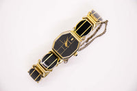 Black & Gold vintage Orient W A05413-40 B2 Vestido reloj para mujeres