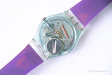 1991 Swatch GN121 NORTH POLE Watch | Rare Swatch Watch 90s