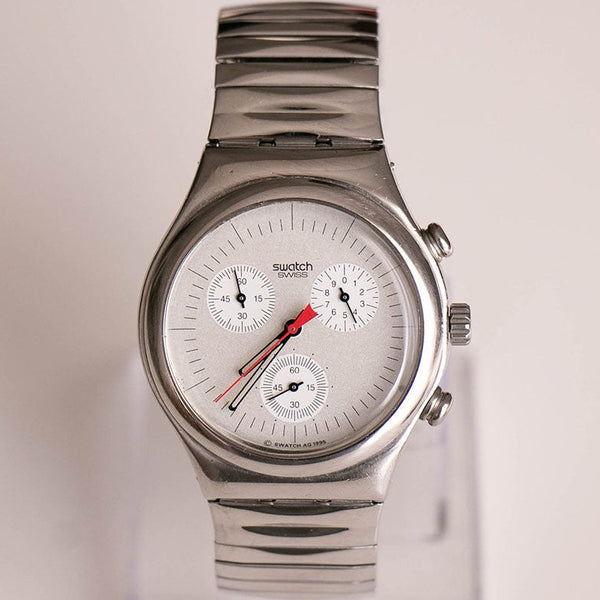 1995 swatch Ironie Chronograph montre | swatch Coupe temporelle YCS1005 montre