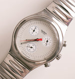1995 swatch Ironia Chronograph Guarda | swatch Ycs1005 orologio taglio tempo